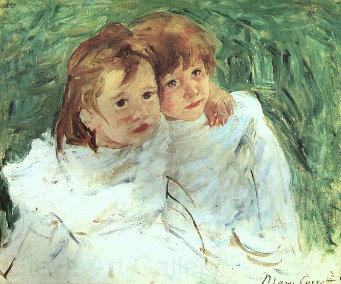 Mary Cassatt The Sisters Norge oil painting art